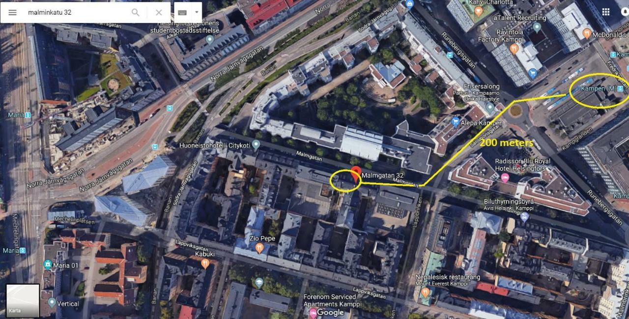 Apartament Studio In Helsinki City Center Zewnętrze zdjęcie